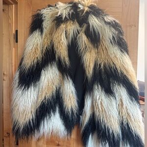 House of Harlow X Revolve faux fur coat